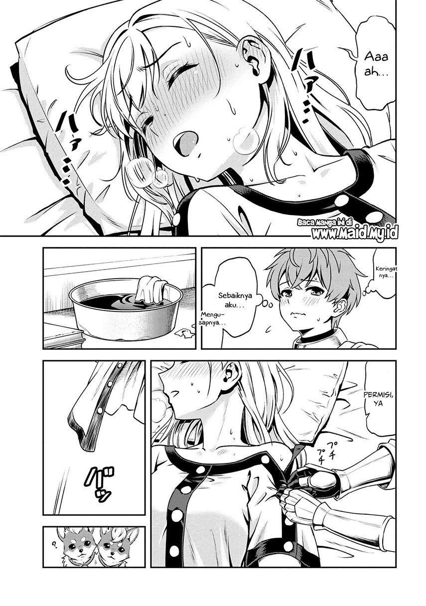 Toshiue Elite Onna Kishi ga Boku no Mae de dake Kawaii Chapter 5.2 - halaman 15