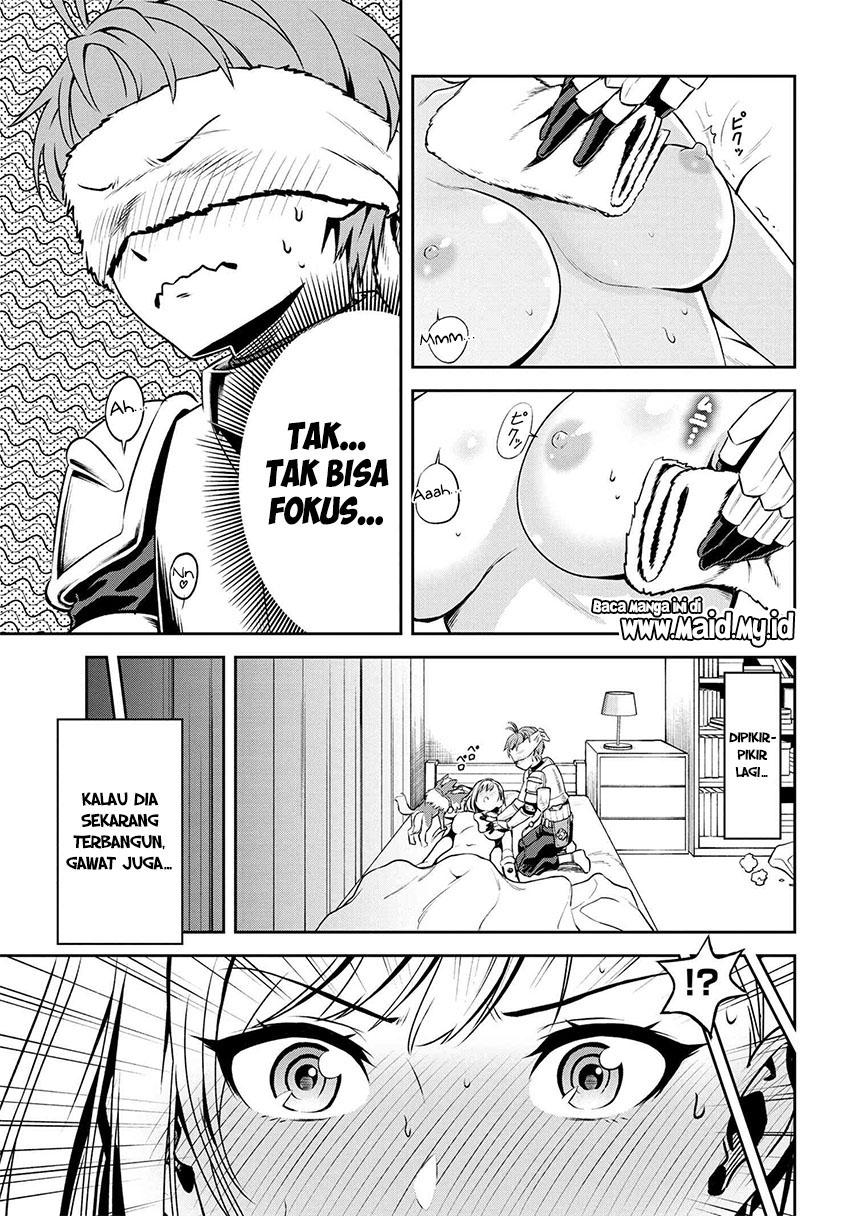 Toshiue Elite Onna Kishi ga Boku no Mae de dake Kawaii Chapter 5.2 - halaman 17