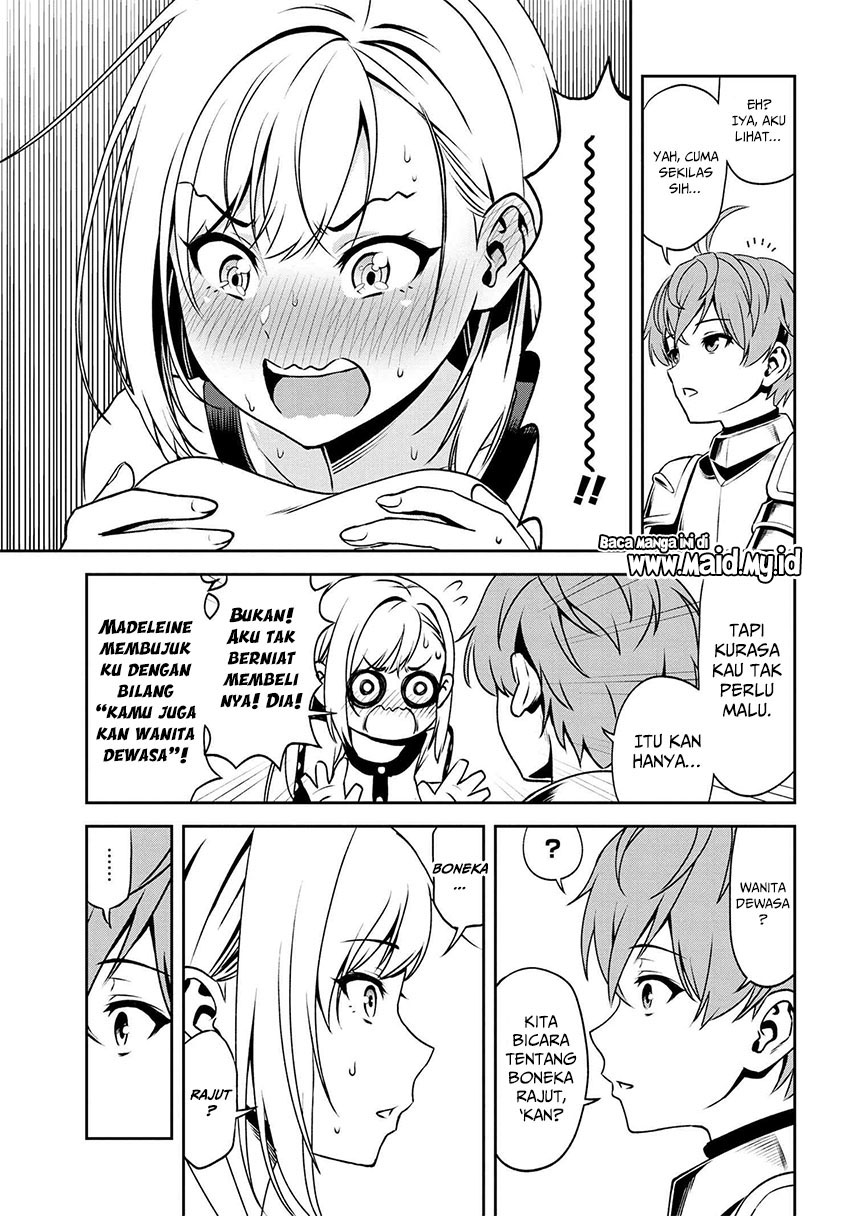 Toshiue Elite Onna Kishi ga Boku no Mae de dake Kawaii Chapter 5.2 - halaman 21