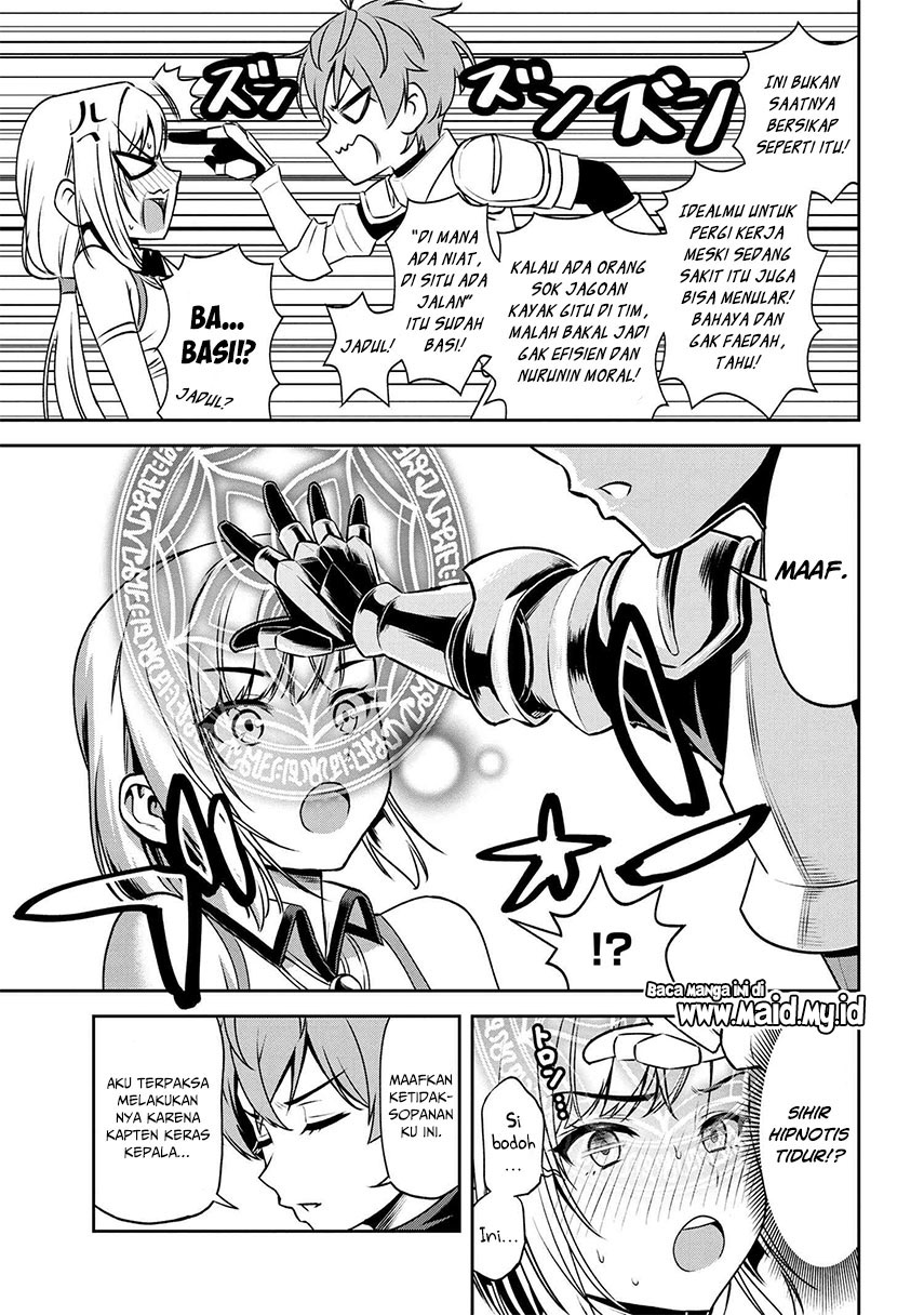 Toshiue Elite Onna Kishi ga Boku no Mae de dake Kawaii Chapter 5.2 - halaman 9