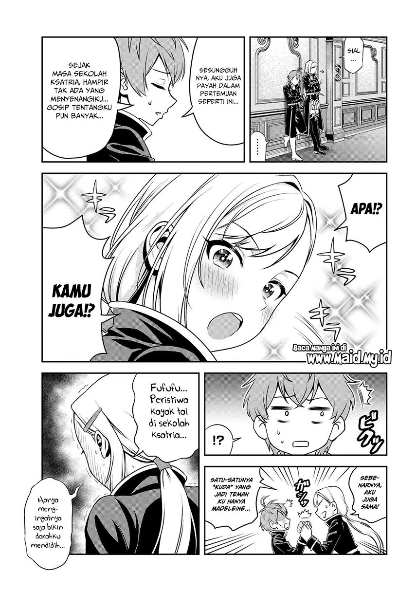Toshiue Elite Onna Kishi ga Boku no Mae de dake Kawaii Chapter 6.1 - halaman 14