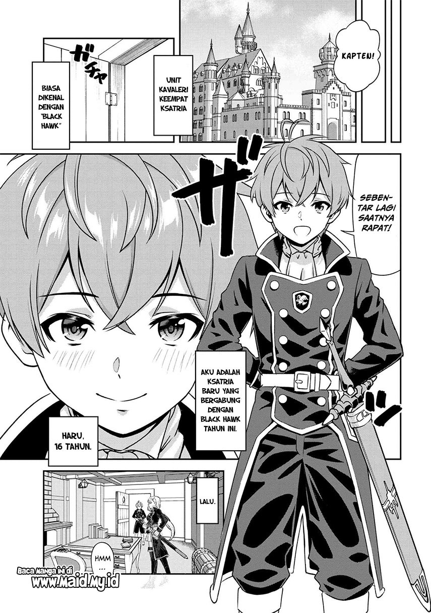 Toshiue Elite Onna Kishi ga Boku no Mae de dake Kawaii Chapter 6.1 - halaman 8