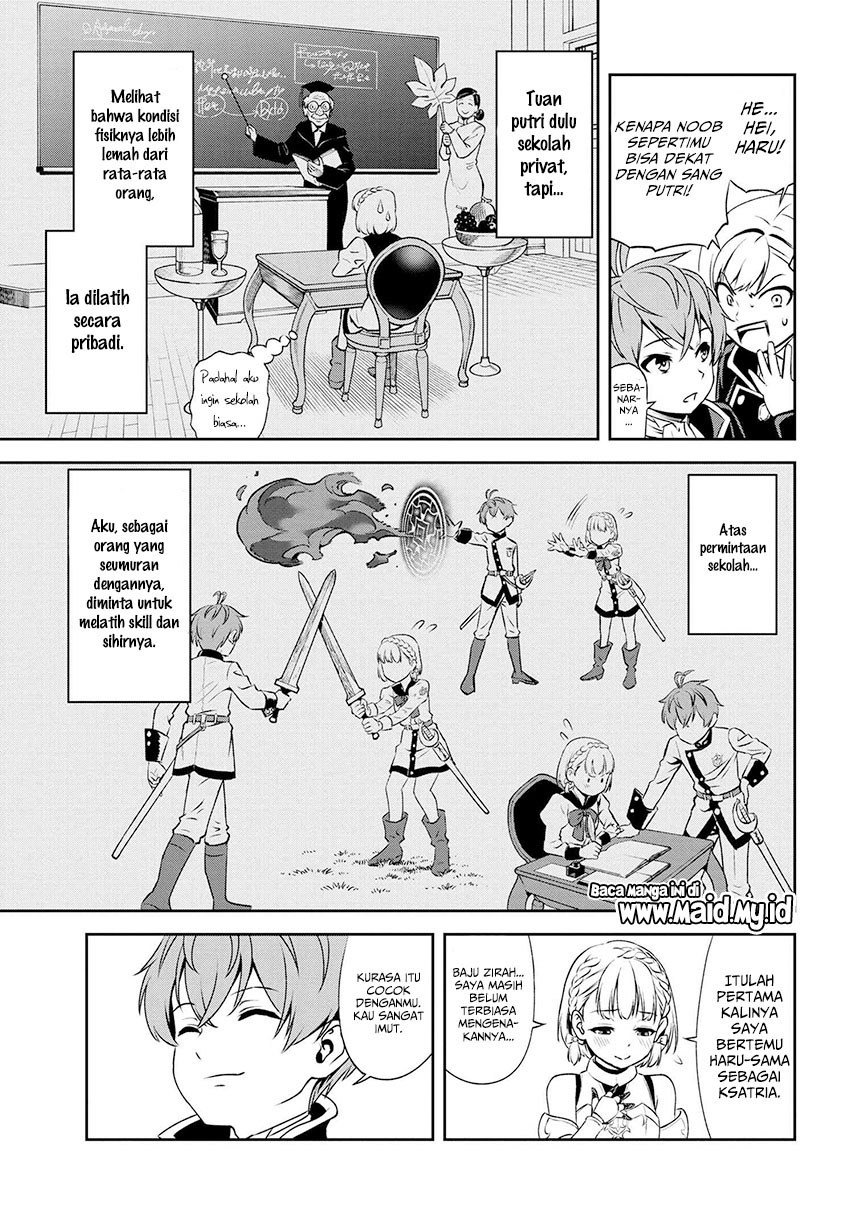 Toshiue Elite Onna Kishi ga Boku no Mae de dake Kawaii Chapter 6.2 - halaman 10