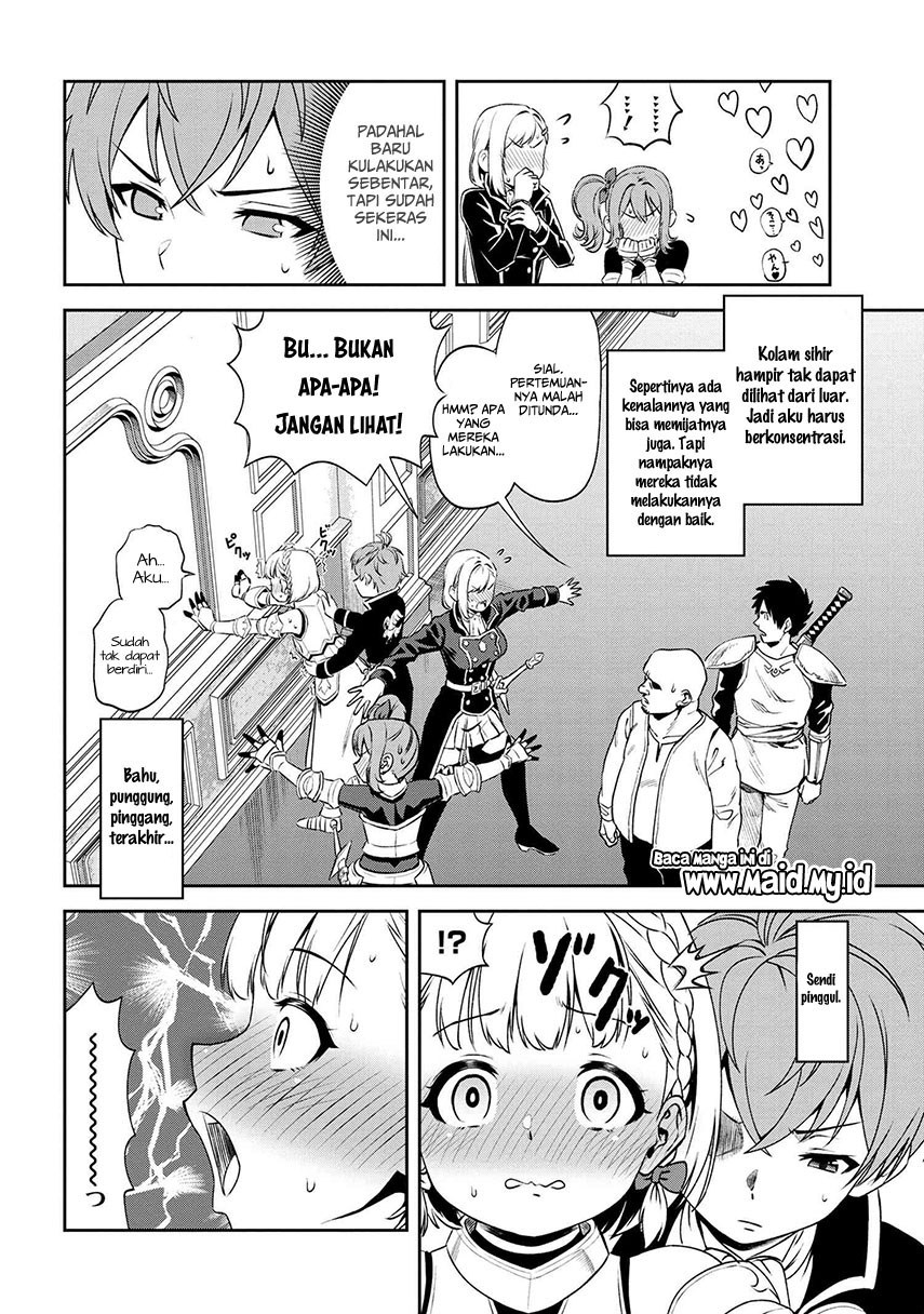 Toshiue Elite Onna Kishi ga Boku no Mae de dake Kawaii Chapter 6.2 - halaman 15