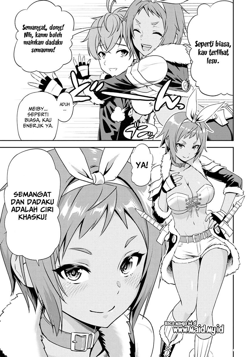 Toshiue Elite Onna Kishi ga Boku no Mae de dake Kawaii Chapter 6.2 - halaman 4
