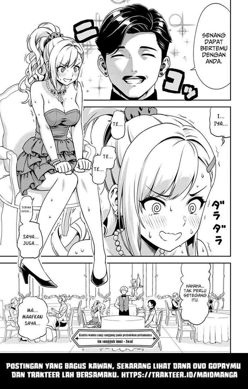 Toshiue Elite Onna Kishi ga Boku no Mae de dake Kawaii Chapter 7.1 - halaman 11