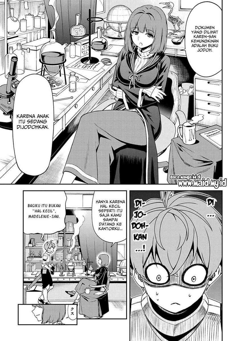 Toshiue Elite Onna Kishi ga Boku no Mae de dake Kawaii Chapter 7.1 - halaman 9