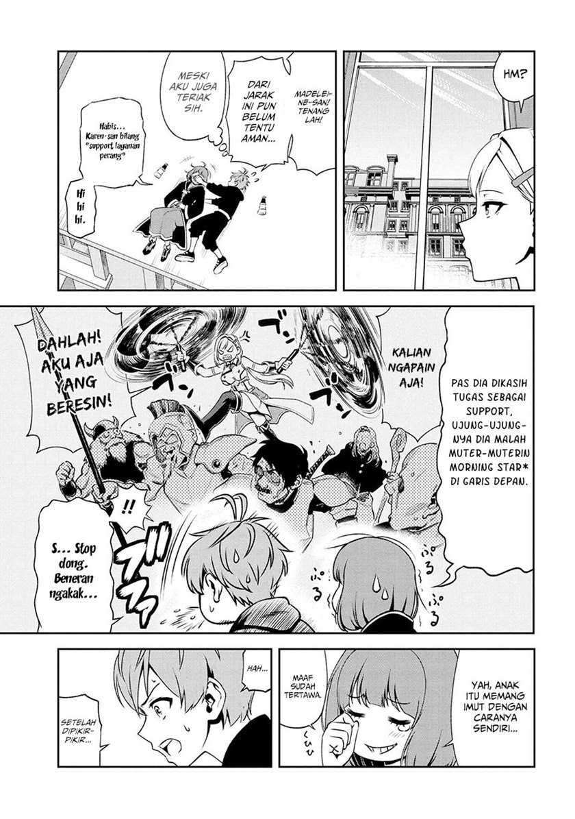 Toshiue Elite Onna Kishi ga Boku no Mae de dake Kawaii Chapter 7.2 - halaman 10