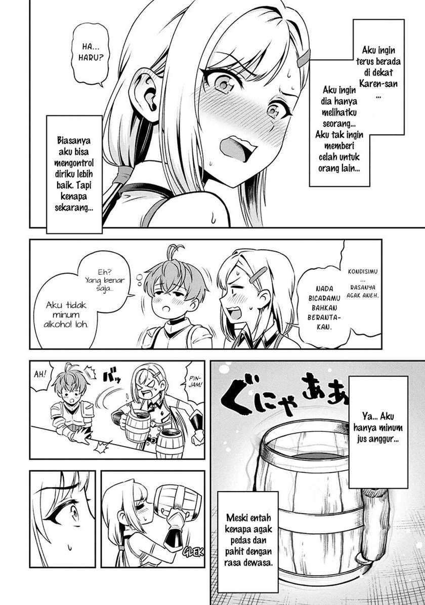 Toshiue Elite Onna Kishi ga Boku no Mae de dake Kawaii Chapter 8.1 - halaman 10