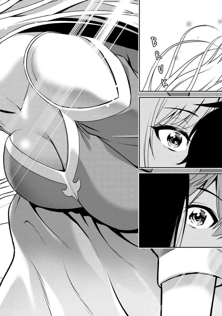 Toshiue Elite Onna Kishi ga Boku no Mae de dake Kawaii Chapter 8.2 - halaman 19