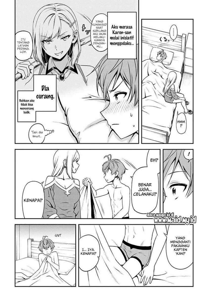 Toshiue Elite Onna Kishi ga Boku no Mae de dake Kawaii Chapter 8.2 - halaman 9