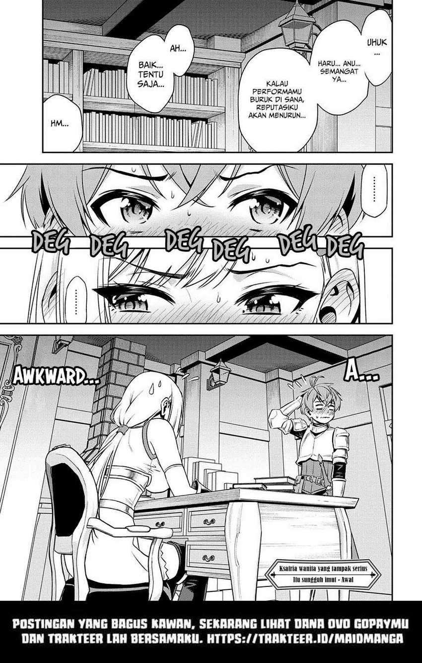 Toshiue Elite Onna Kishi ga Boku no Mae de dake Kawaii Chapter 9.1 - halaman 13