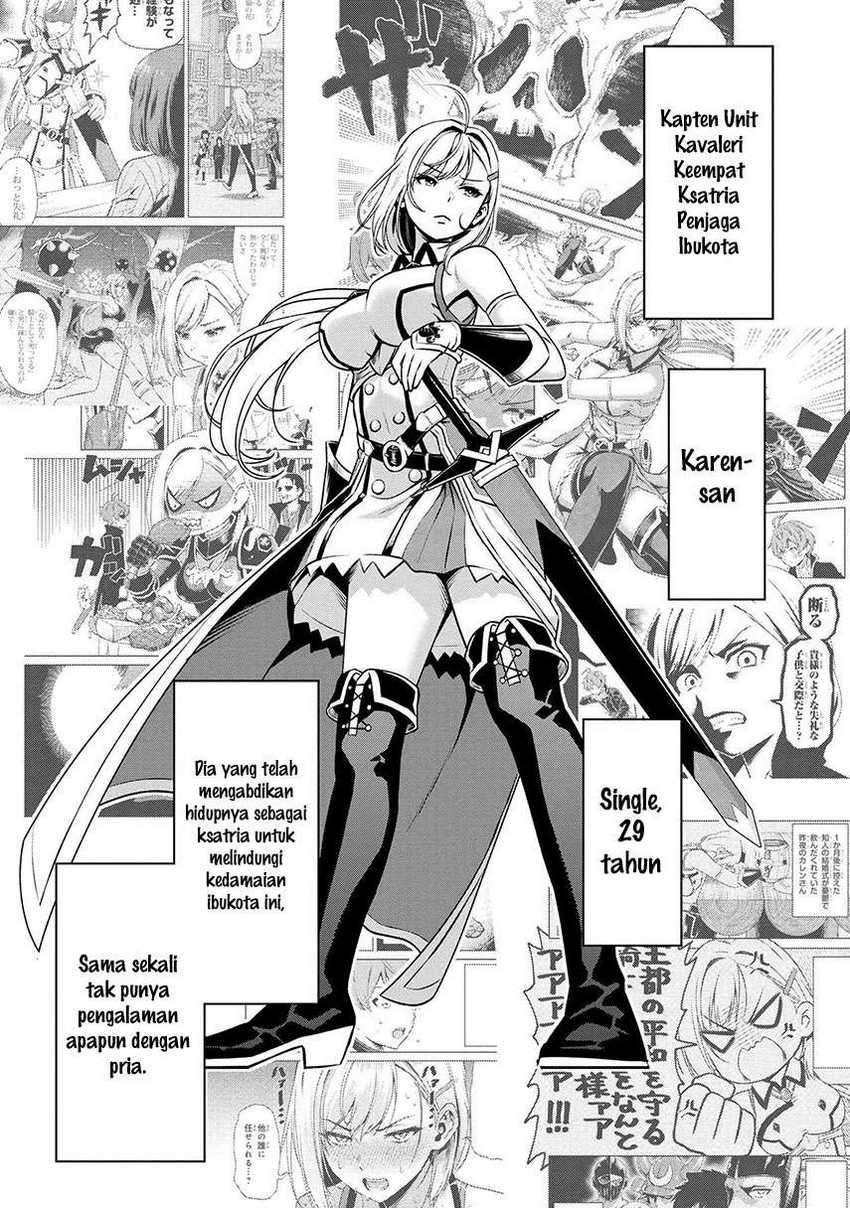 Toshiue Elite Onna Kishi ga Boku no Mae de dake Kawaii Chapter 9.1 - halaman 3