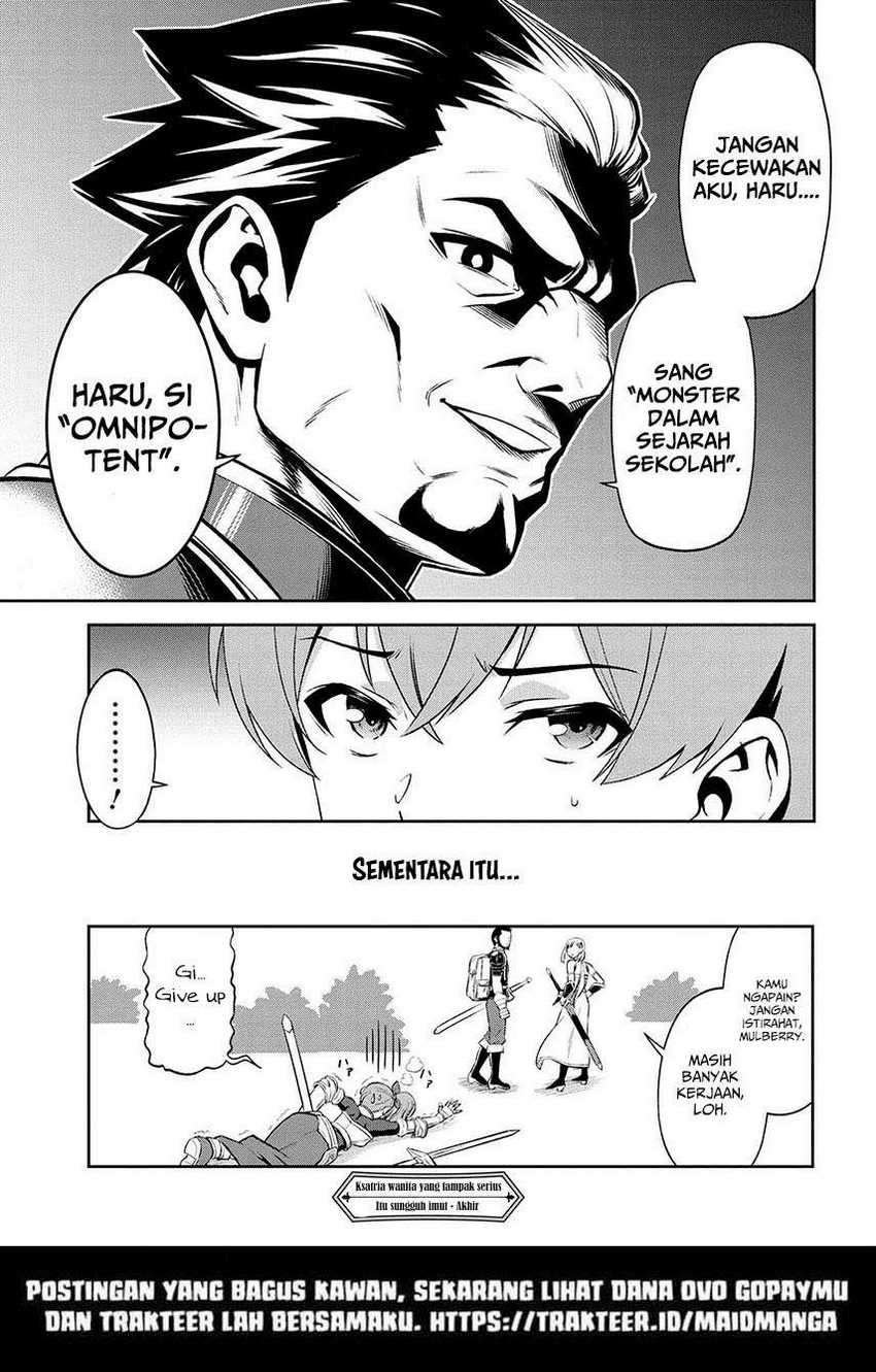 Toshiue Elite Onna Kishi ga Boku no Mae de dake Kawaii Chapter 9.2 - halaman 14