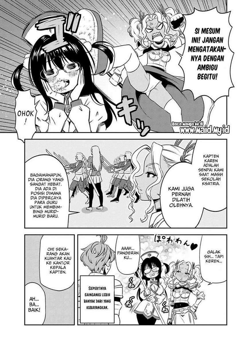 Toshiue Elite Onna Kishi ga Boku no Mae de dake Kawaii Chapter 9.2 - halaman 6
