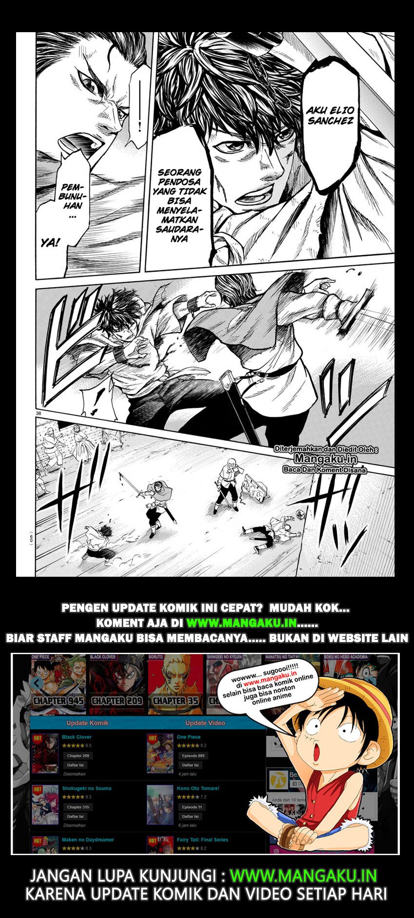 Toubousha Elio Chapter 1.2 - halaman 23
