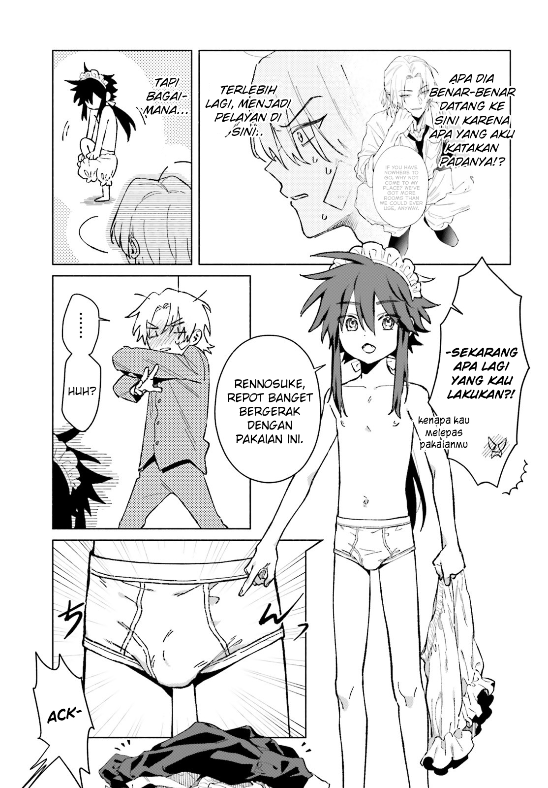 Toudou-kun Chi no Maid Shota Chapter 1 - halaman 12