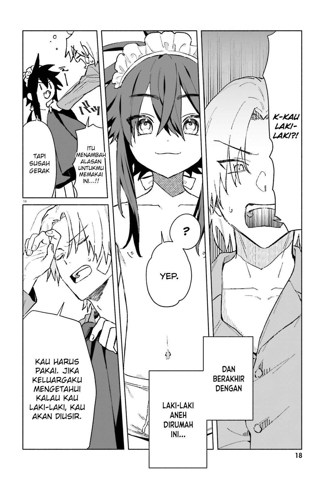 Toudou-kun Chi no Maid Shota Chapter 1 - halaman 13