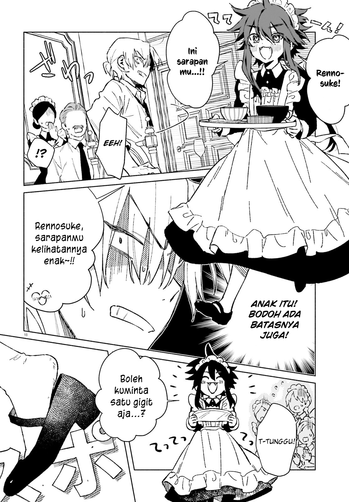 Toudou-kun Chi no Maid Shota Chapter 1 - halaman 17