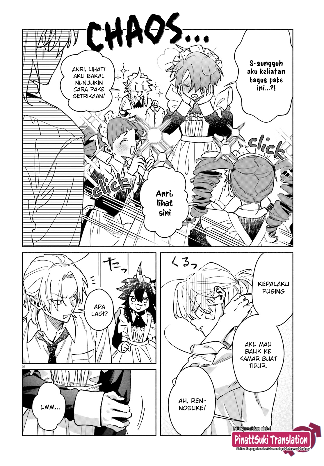 Toudou-kun Chi no Maid Shota Chapter 10 - halaman 7