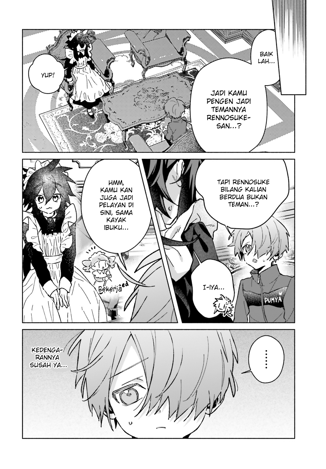 Toudou-kun Chi no Maid Shota Chapter 12 - halaman 7