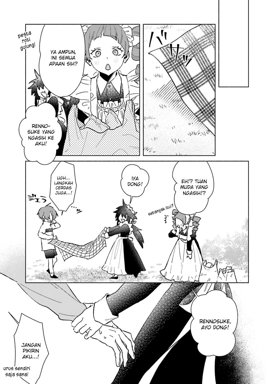Toudou-kun Chi no Maid Shota Chapter 13.5 - halaman 6