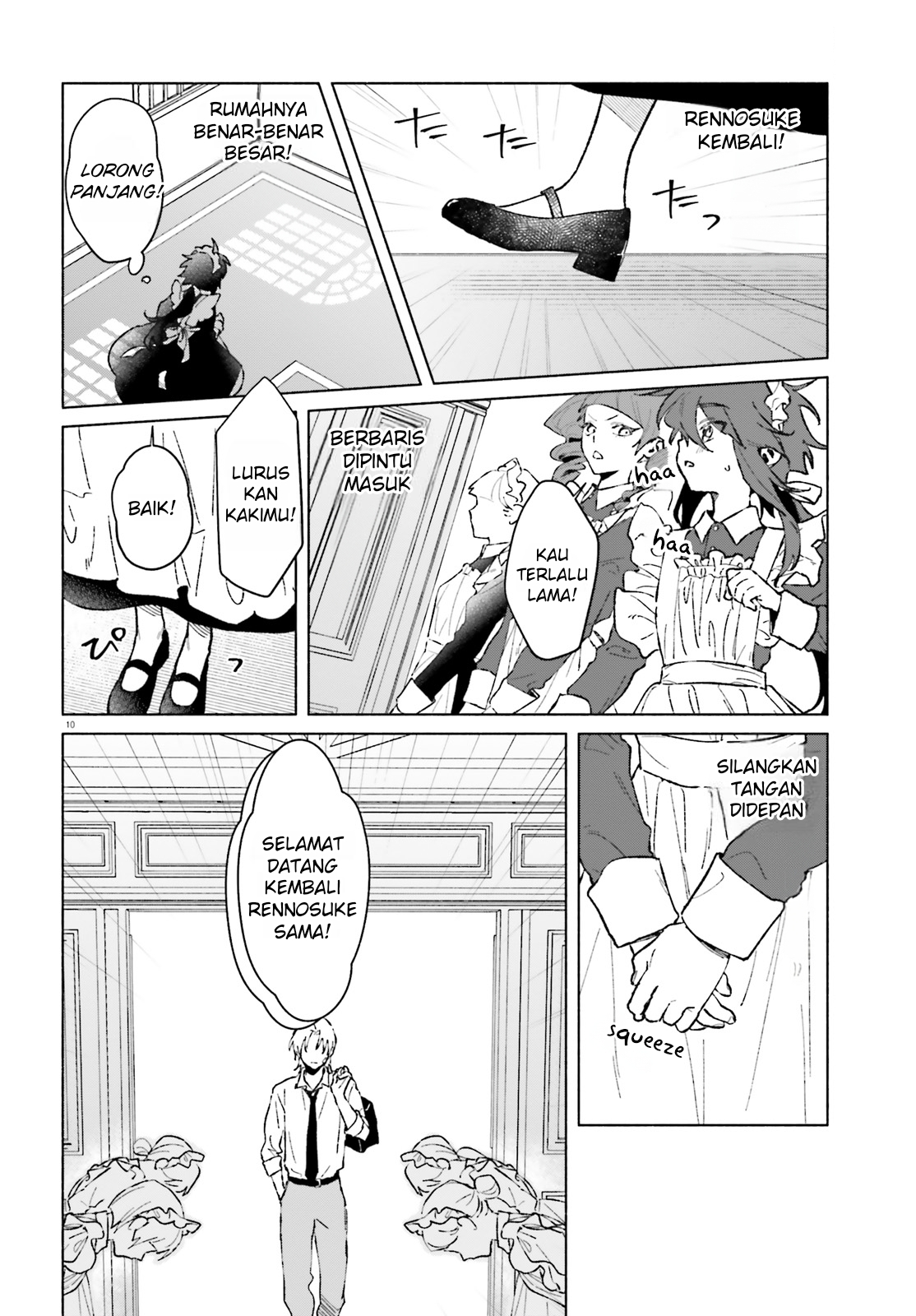Toudou-kun Chi no Maid Shota Chapter 3 - halaman 11