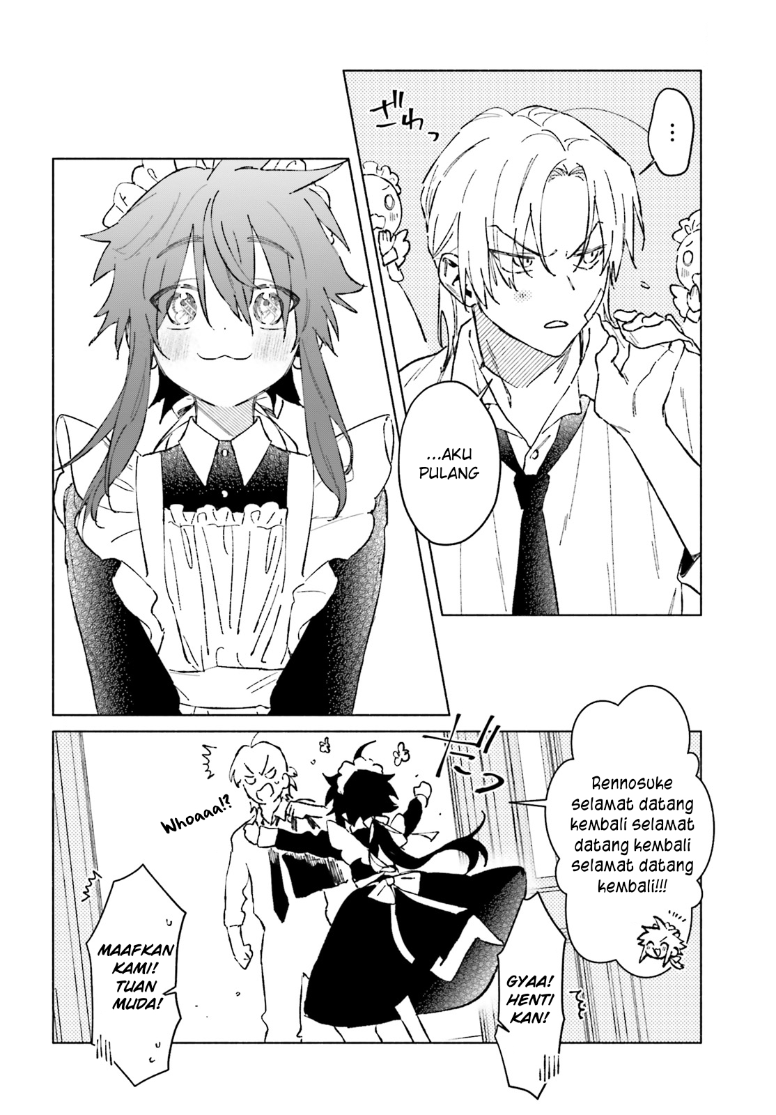 Toudou-kun Chi no Maid Shota Chapter 3 - halaman 13