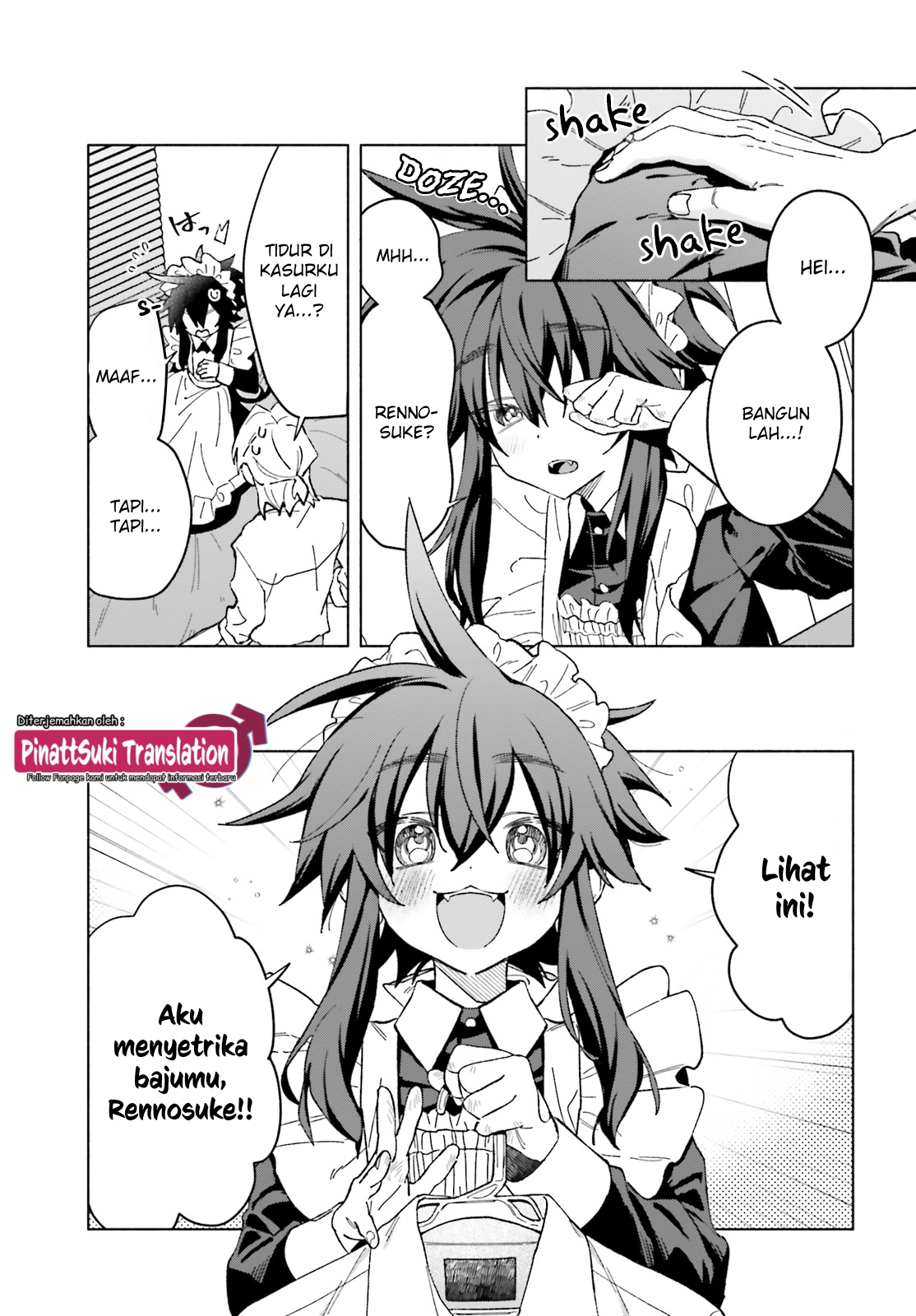 Toudou-kun Chi no Maid Shota Chapter 5.5 - halaman 4