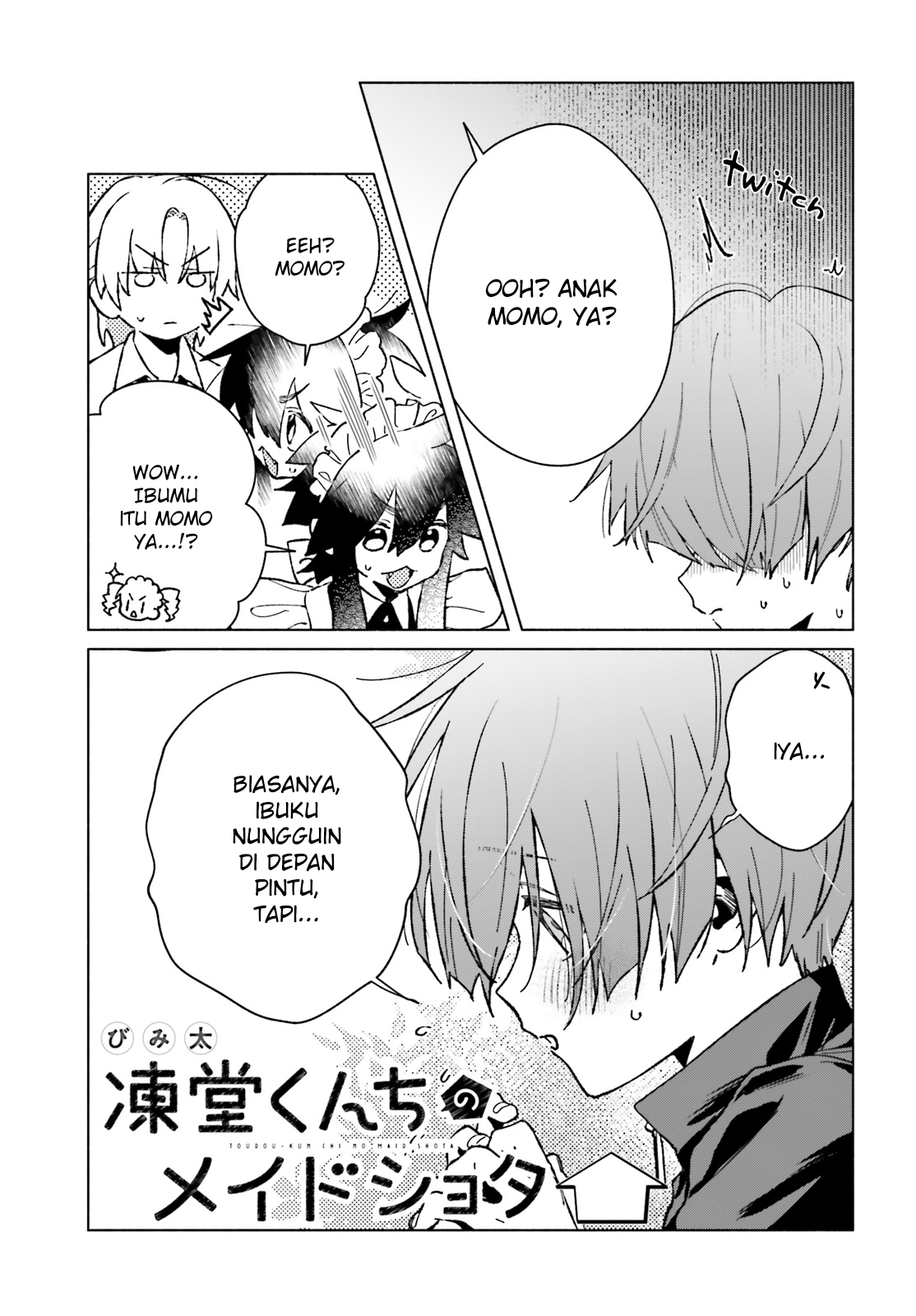 Toudou-kun Chi no Maid Shota Chapter 8.5 - halaman 2
