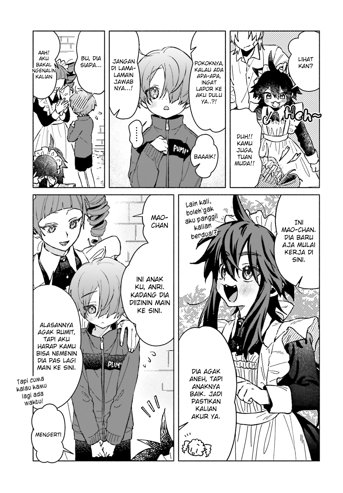 Toudou-kun Chi no Maid Shota Chapter 8.5 - halaman 6