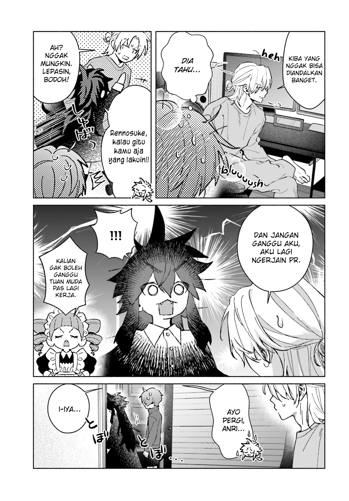 Toudou-kun Chi no Maid Shota Chapter 9 - halaman 16