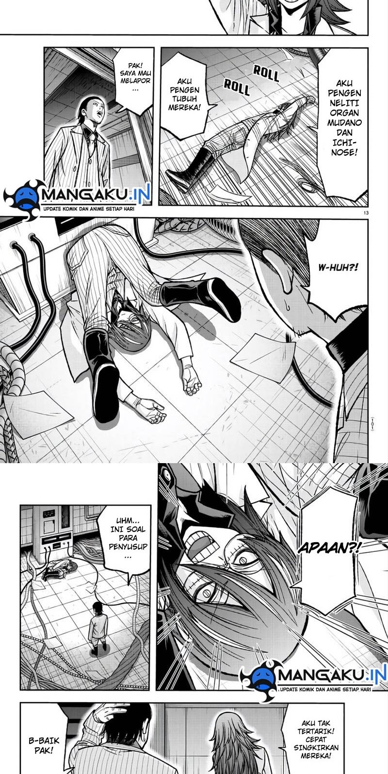 Tougen Anki Chapter 105 - halaman 8