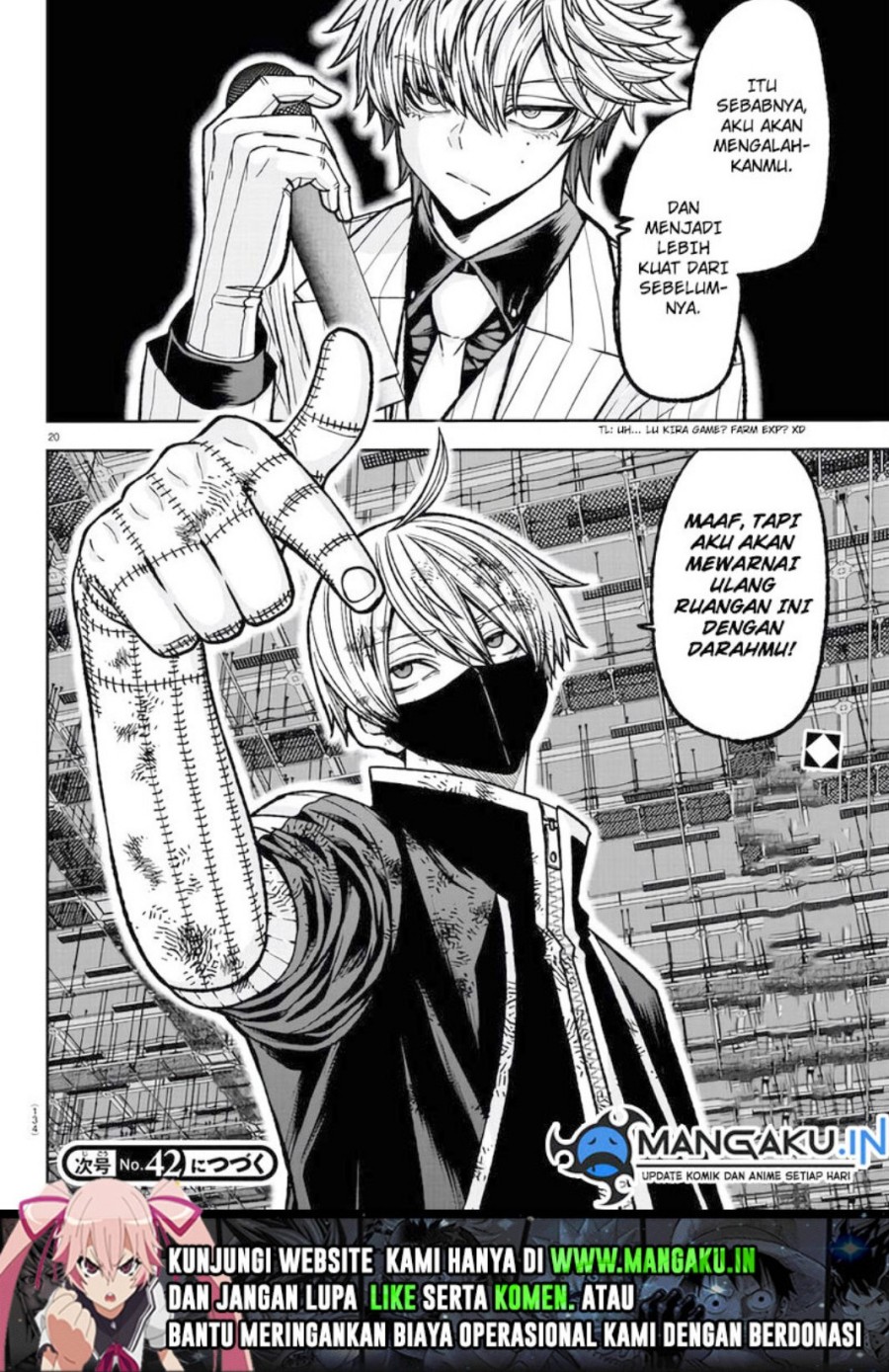 Tougen Anki Chapter 109 - halaman 18