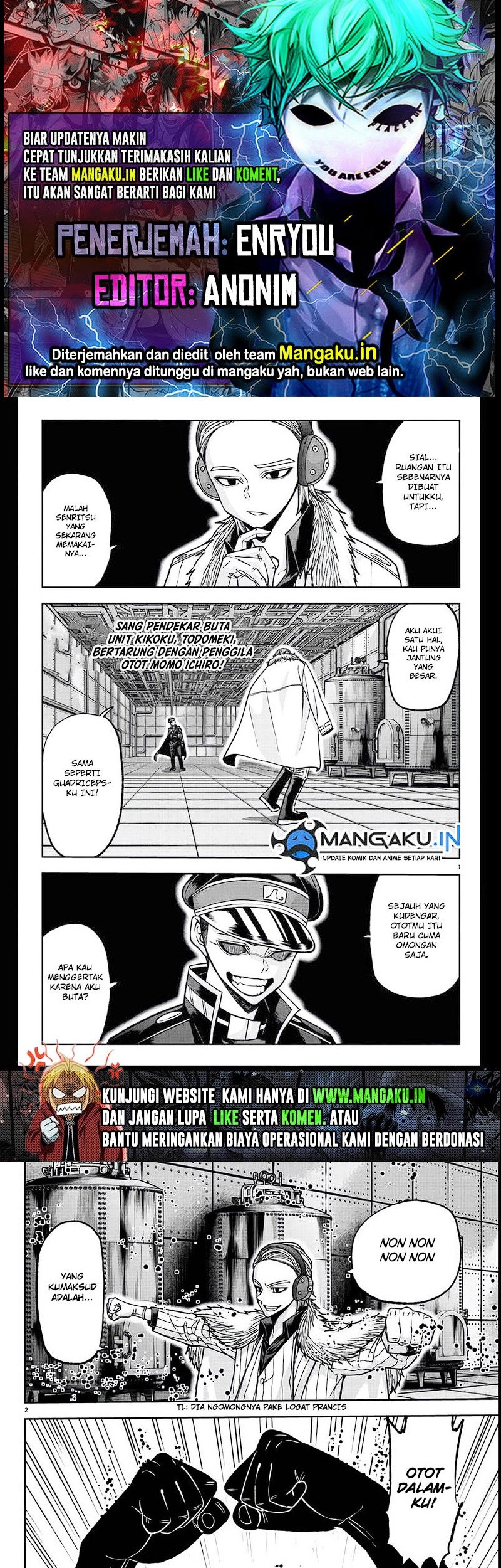 Tougen Anki Chapter 110 - halaman 1