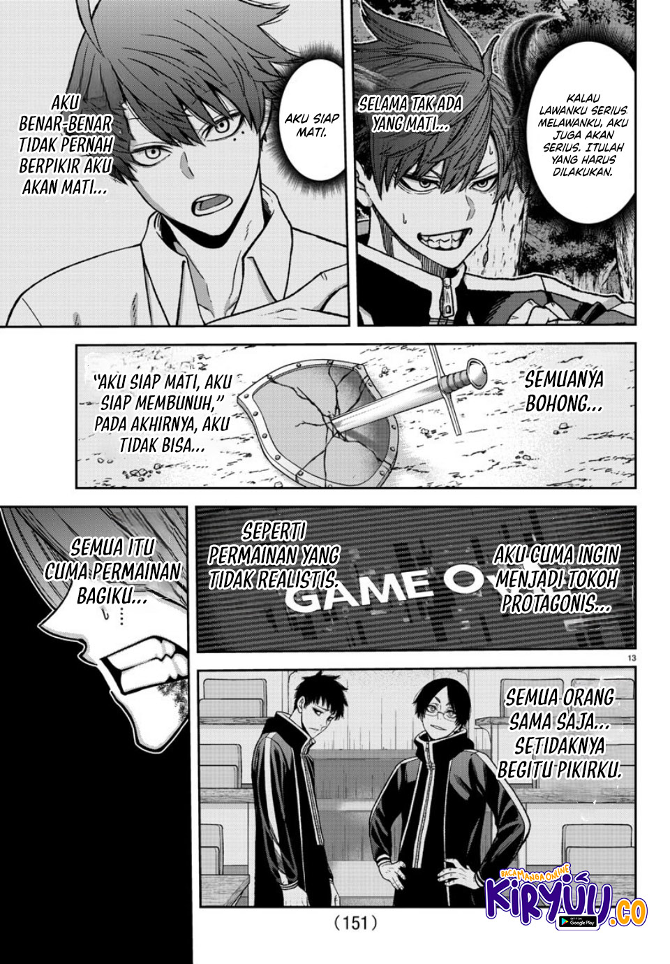 Tougen Anki Chapter 160 - halaman 13