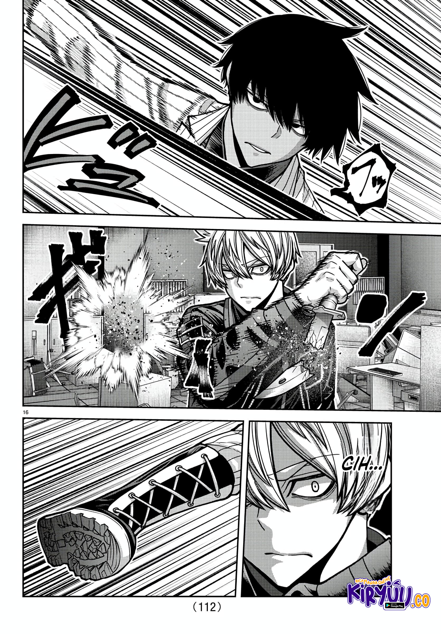 Tougen Anki Chapter 173 - halaman 16