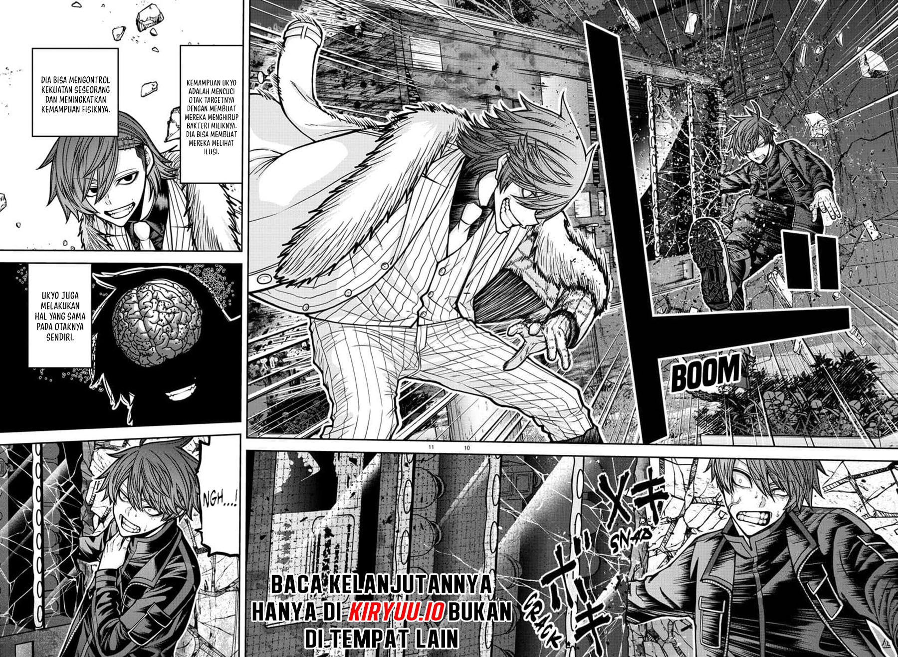 Tougen Anki Chapter 195 - halaman 10