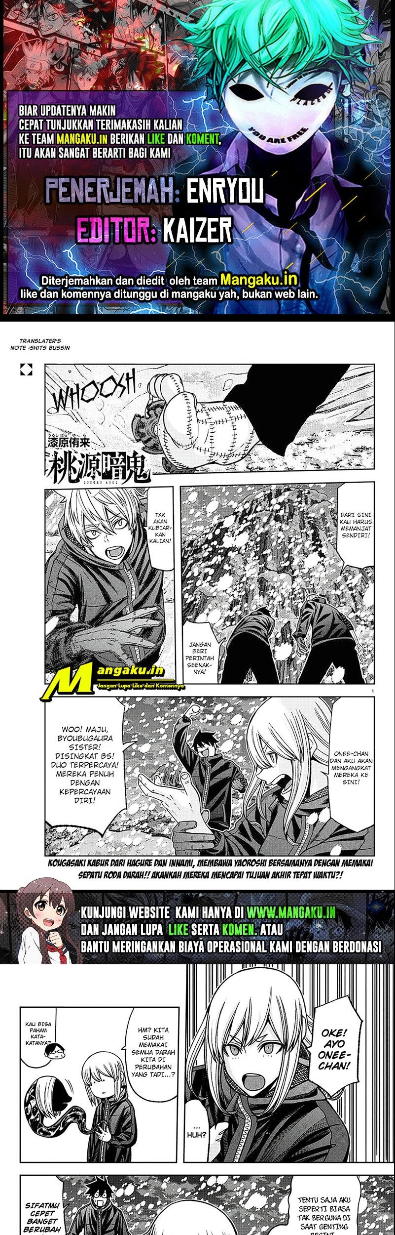 Tougen Anki Chapter 88 - halaman 1