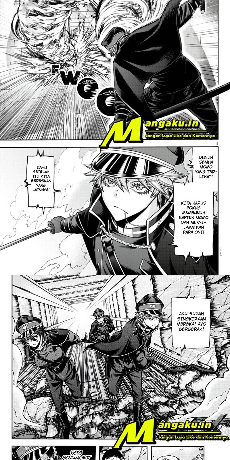 Tougen Anki Chapter 97 - halaman 8