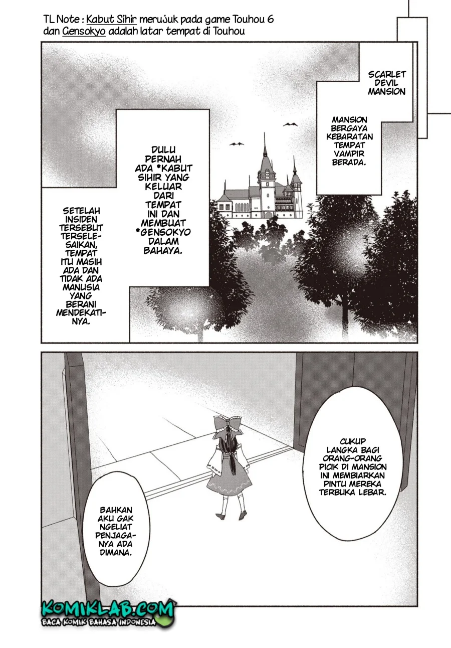 Touhou Chireikiden: Hansoku Tantei Satori Chapter 1 - halaman 12