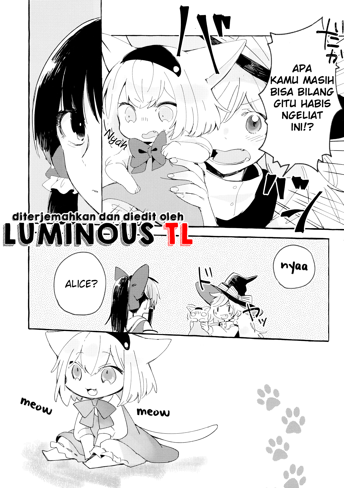 Touhou Project - The Cat Who is Often a Cat (Doujinshi) Chapter 0 - halaman 4