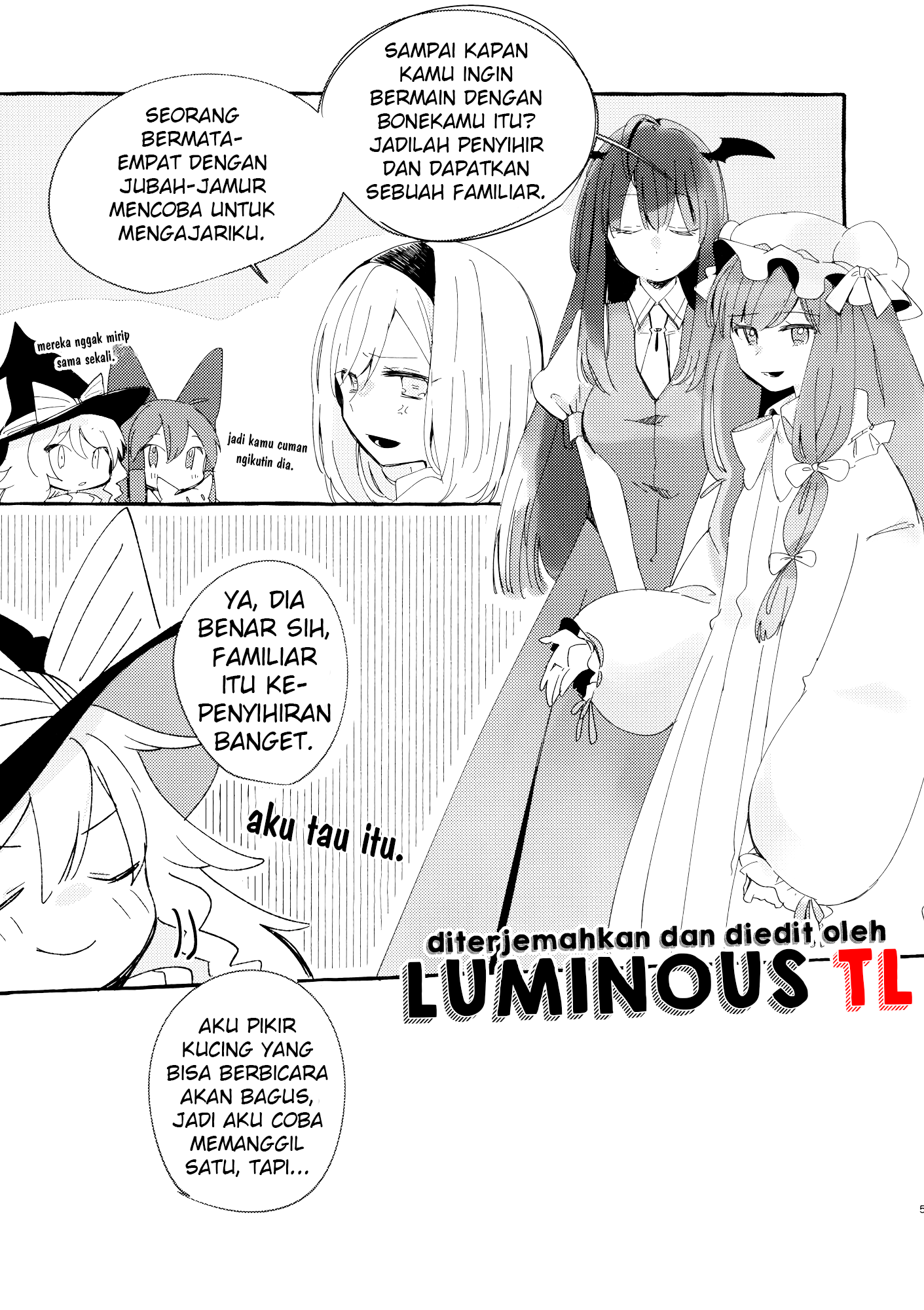 Touhou Project - The Cat Who is Often a Cat (Doujinshi) Chapter 0 - halaman 7