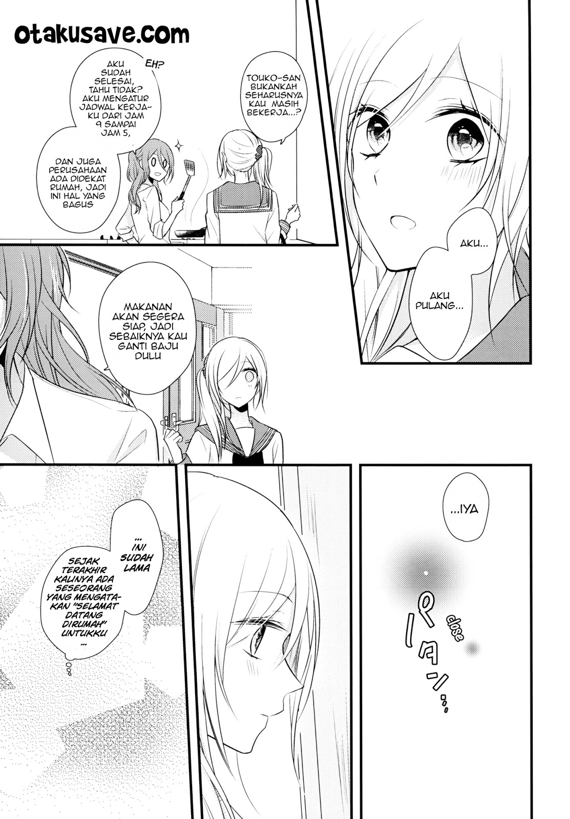 Touko-san wa Kaji ga Dekinai. Chapter 1 - halaman 11