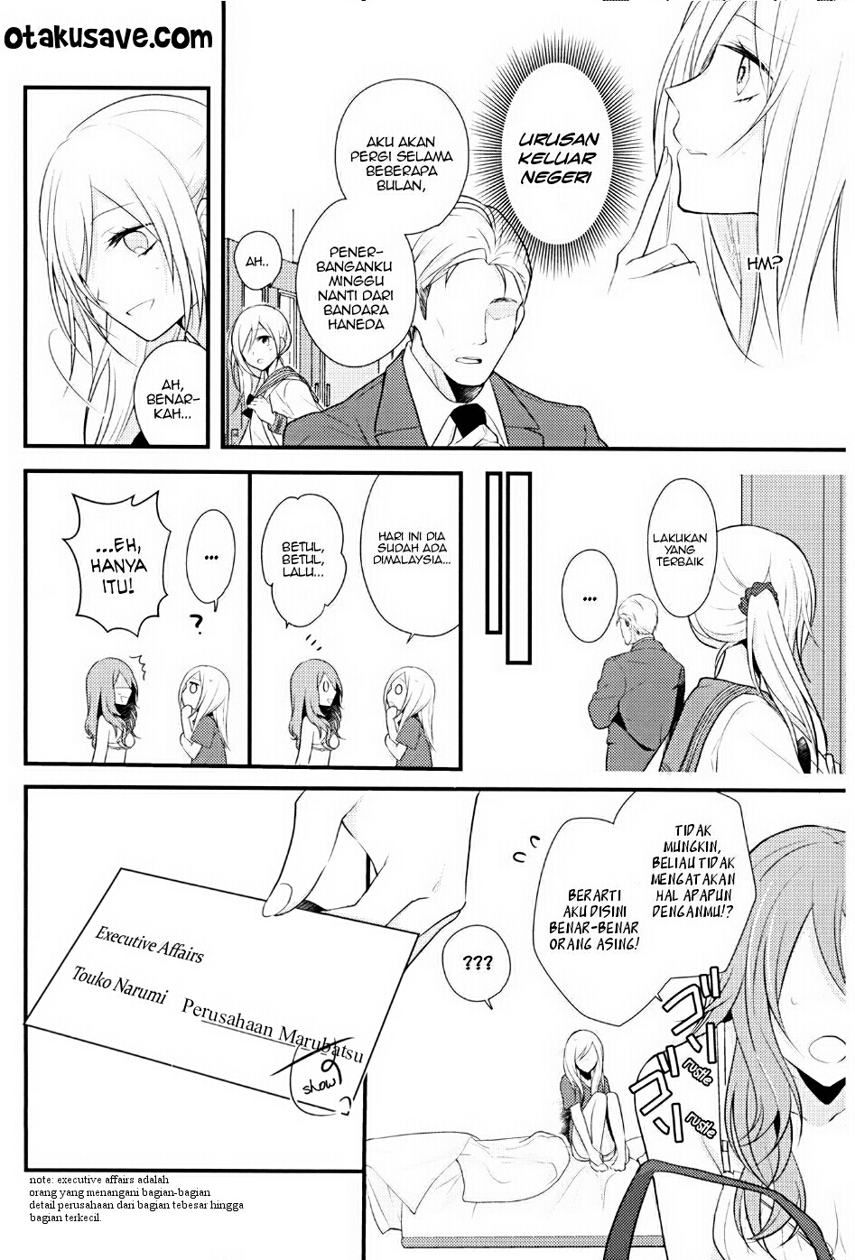 Touko-san wa Kaji ga Dekinai. Chapter 1 - halaman 6