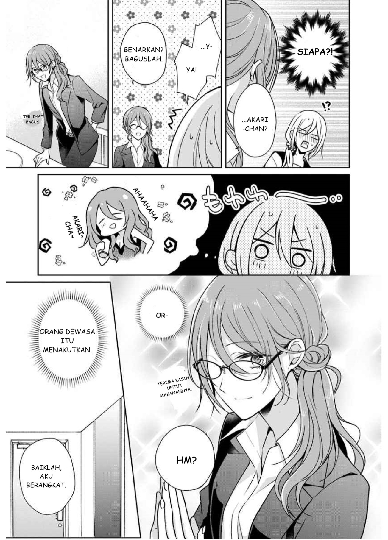 Touko-san wa Kaji ga Dekinai. Chapter 1 - halaman 17