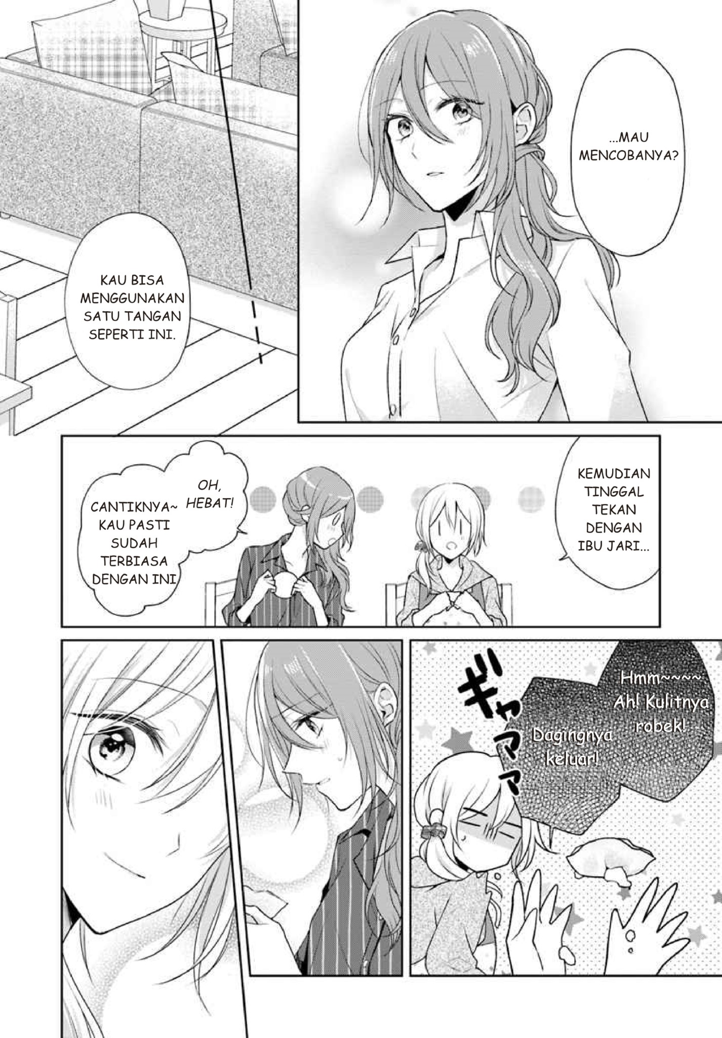 Touko-san wa Kaji ga Dekinai. Chapter 3 - halaman 12