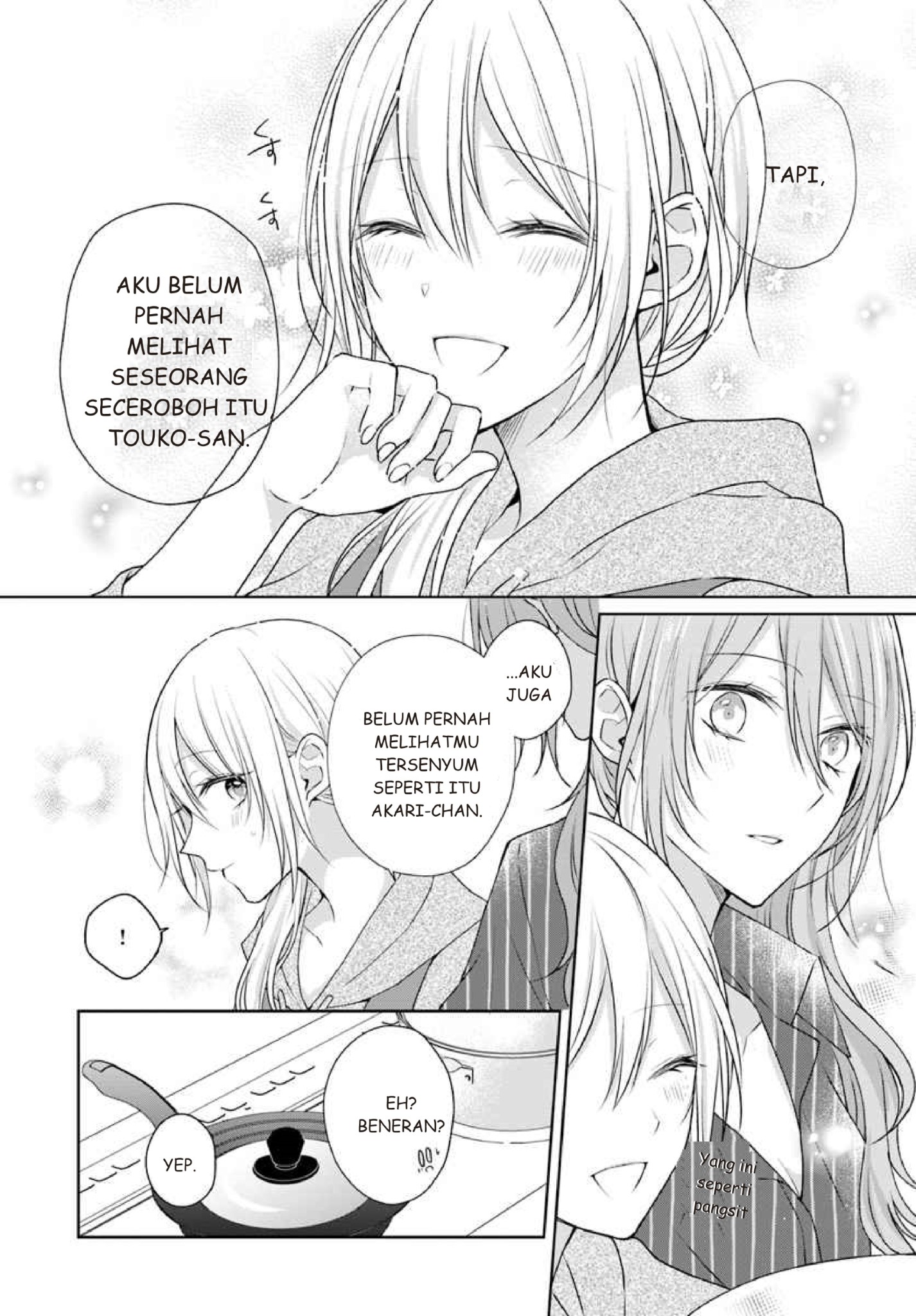 Touko-san wa Kaji ga Dekinai. Chapter 3 - halaman 14