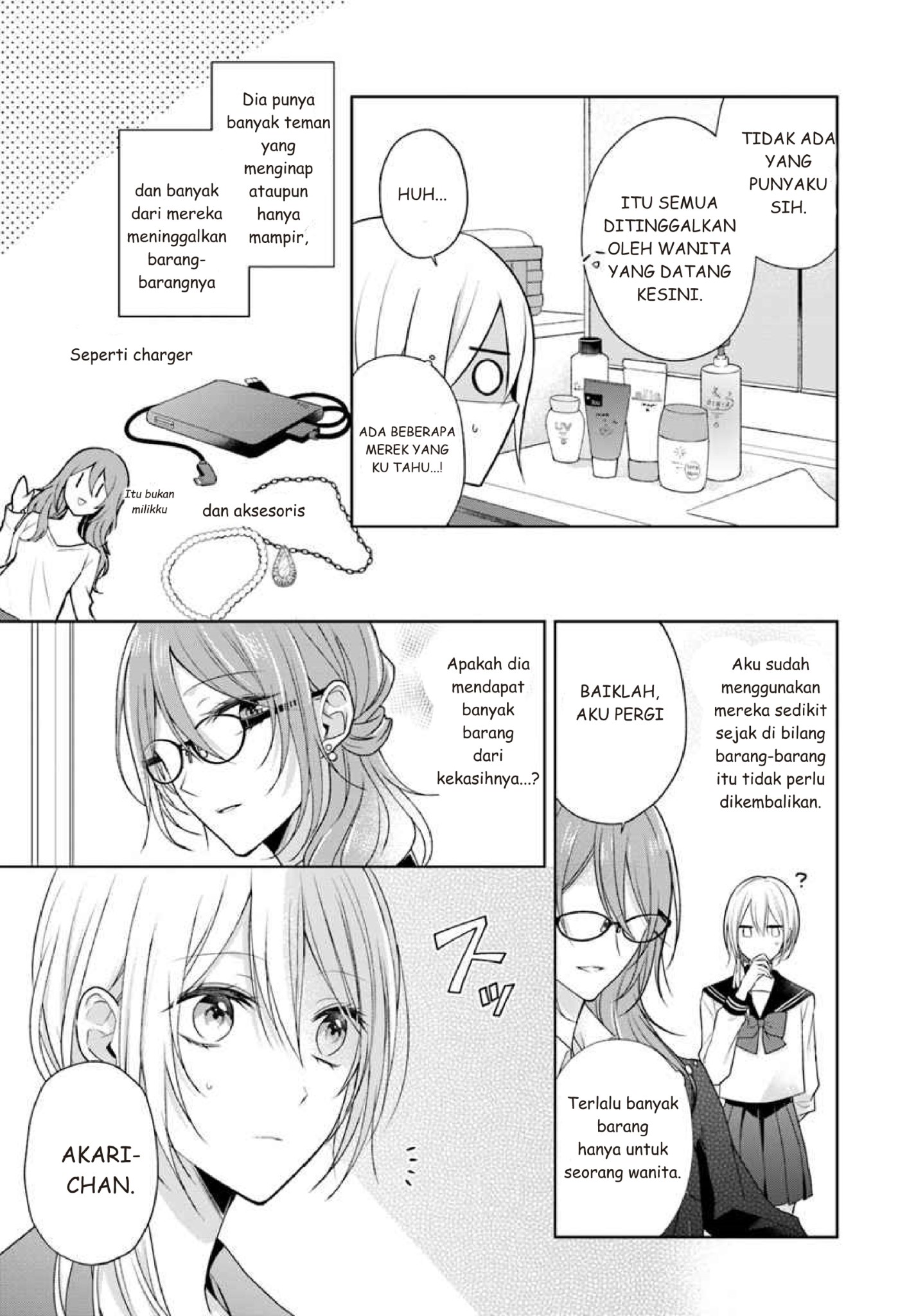 Touko-san wa Kaji ga Dekinai. Chapter 3 - halaman 5