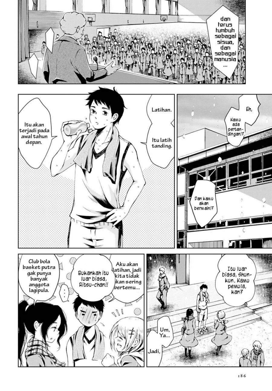 Toumei na Usui Mizuiro ni Chapter 1 - halaman 8